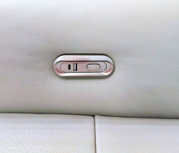 Диван c электро-реклайнером 4371, 220 см, светло-серая натуральная кожа