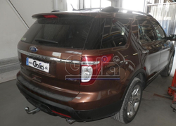 Фаркоп оцинкованный Galia F123A для Ford Explorer 2011-(паспорт и сертификат в комплекте)(без электрики)