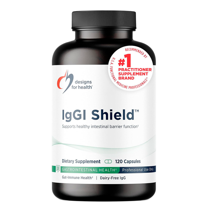 Комплекс с иммуноглобулином G, IgGI Shield, Designs for Health, 120 капсул