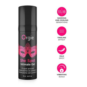 Жидкий вибратор для зоны G - Orgie She Spot для усиления оргазма