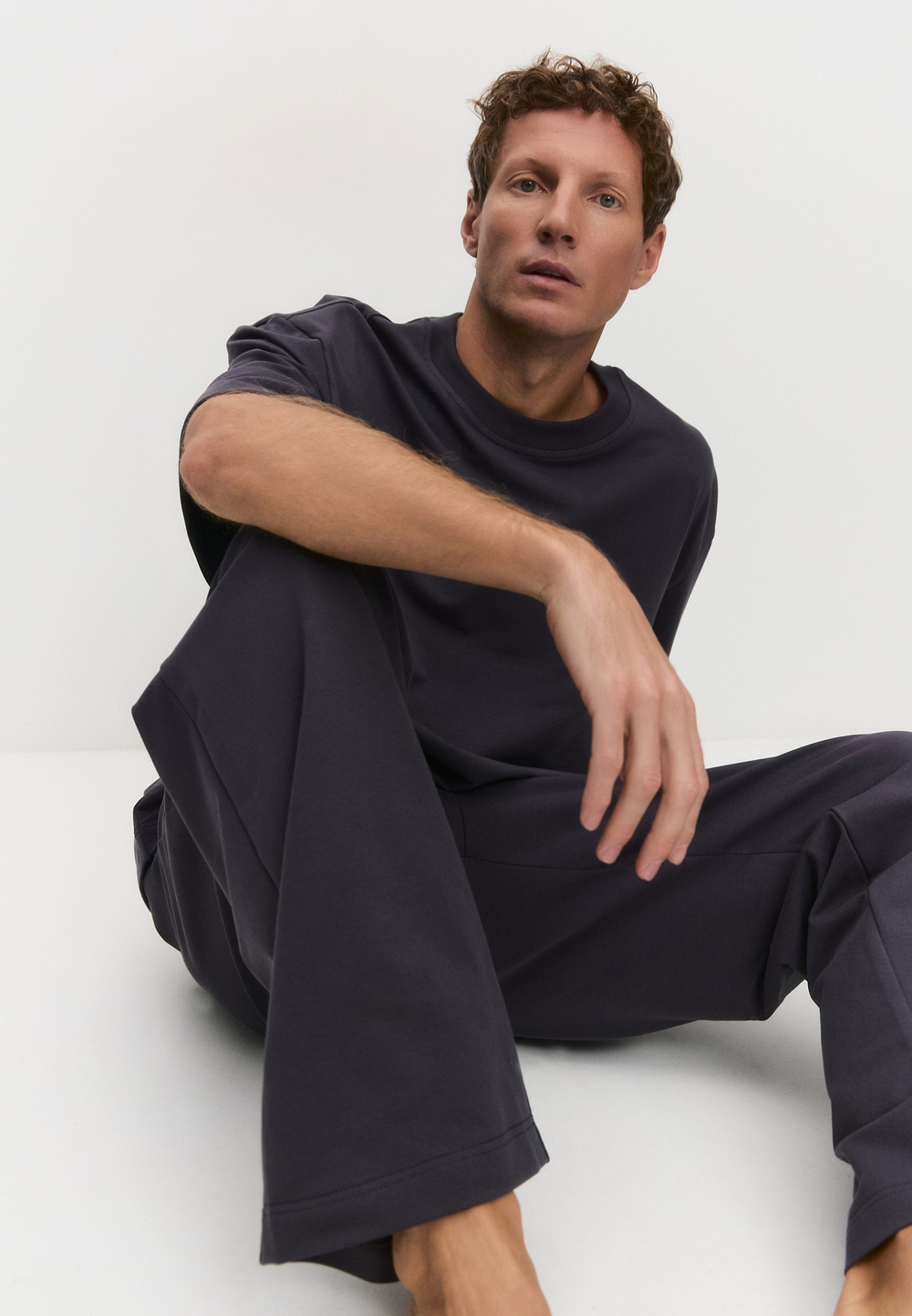 Пижама домашний костюм оверсайз Гарри Графит