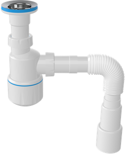 Сифон для биде EWRIKA 5055860 40 мм, белый