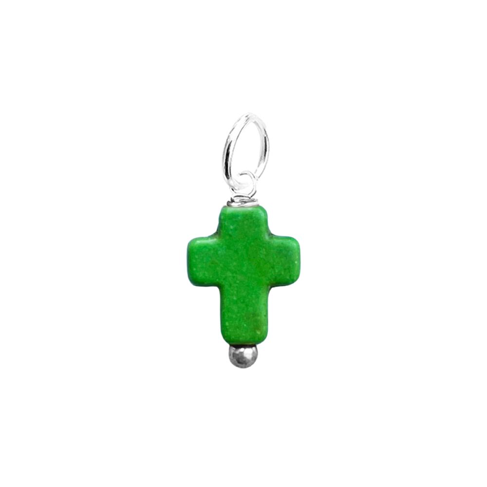 Подвеска из камня Крест 16 мм Подвеска из камня Крест 16 мм