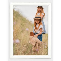 Фоторамка Image Art Радуга 30х40 пластиковая со стеклом белый