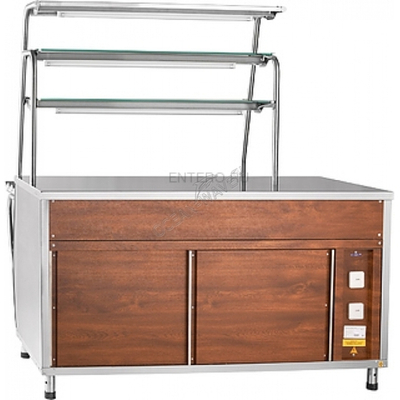 Прилавок для горячих напитков Abat ПГН-70КМ-01 кашир.