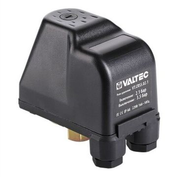 Реле давления Valtec 220 В, 50 Гц, 1/4" (VT.CRS5.02.1)