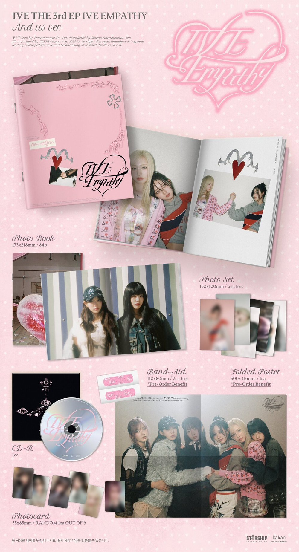 Альбом IVE - 'IVE EMPATHY' 3rd EP Album