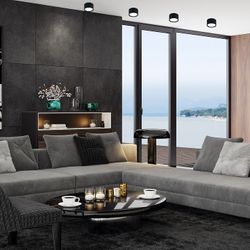 Накладной светильник Escada 20005LED 20005SMU/03LED SBK