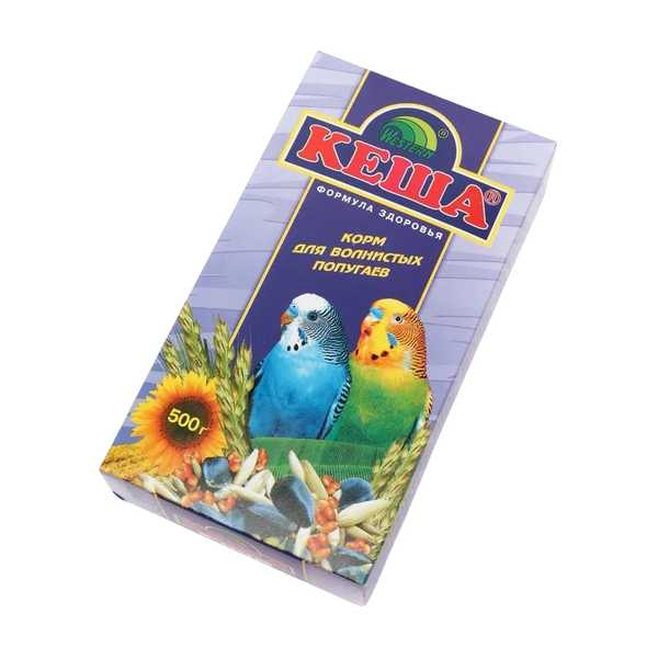 Корм Кеша Формула здоровья для волнистых попугаев