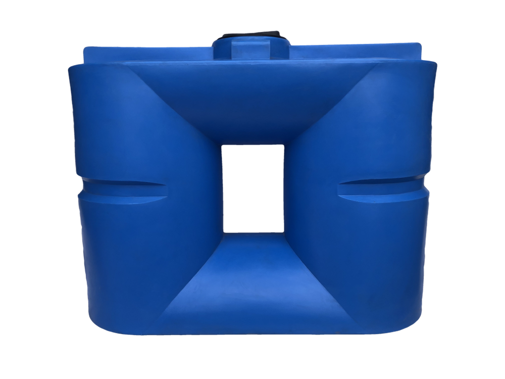 Емкость СЛИМ1000 Хромов 1000 л. вертикальный (1700x680x1320см;синий) - арт.560971