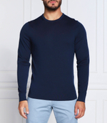 Хлопковый свитер Calvin Klein - темно-синий(K10K109474)