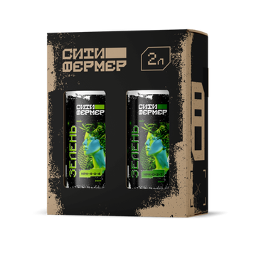 Ситифермер Зелень А+Б 1 л Набор органоминеральных удобрений