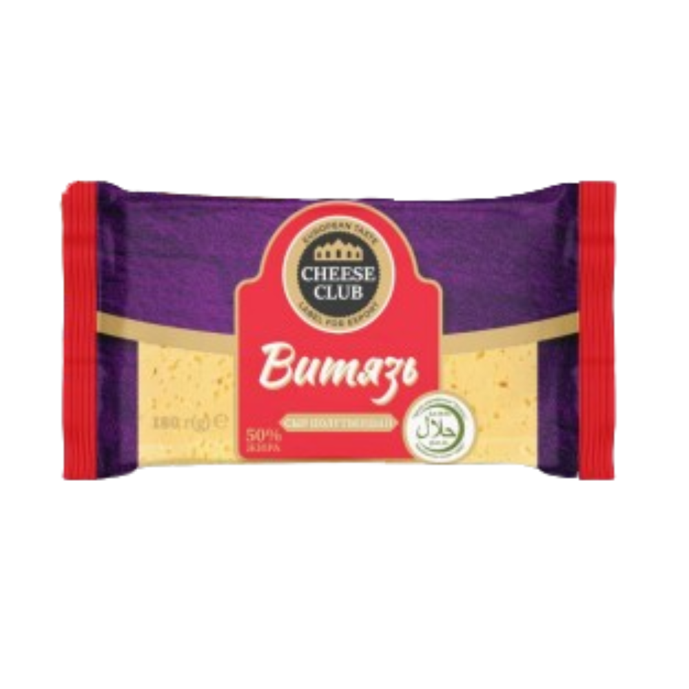 Сыр CHEESE CLUB Витязь 50% 180 гр