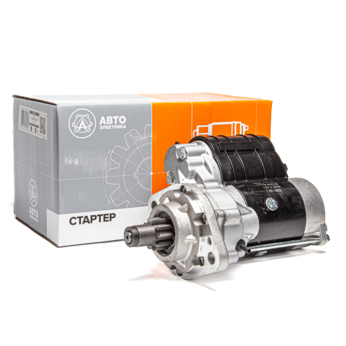 Стартер редукторный, JOHN DEERE, ANT, дв. PERKINS, 12В, 2.8/4.2 кВт, 10 зуб.