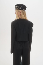 Жакет укороченный приталенный