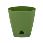 Горшок для цветов AMSTERDAM D 140 mm/1,35л с прикорневым поливом оливковый