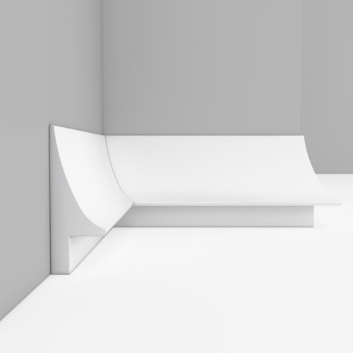 Плинтус напольный Decomaster A207 95х42х2000мм