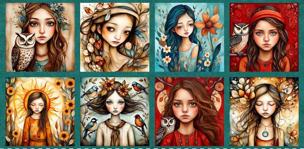 КУПОН - МАГИЧЕСКИЙ МИР, 7 картинок, две отдельные полоски 1