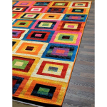 Ковер 2786 - MULTICOLOR - Прямоугольник - коллекция CRYSTAL 0,8*1,5м Color