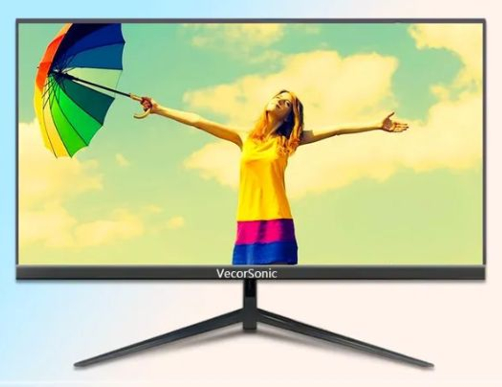 Монитор VecorSonic 24" 1920x1080,75 Гц, черный