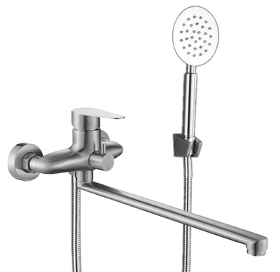 22304-G Смес. од. из НЕРЖ. для ванны (САТИН) HANSEN  (20/1шт)