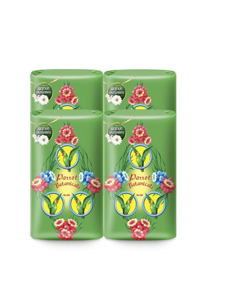 Набор мыла PARROT Botanicals с ароматом трав, 4 шт * 70г