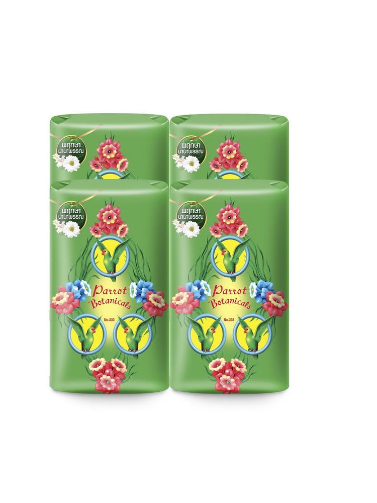 Набор мыла PARROT Botanicals с ароматом трав, 4 шт * 70г