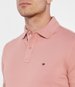 Поло Tommy Hilfiger - пудро-розовый(MW0MW34738)