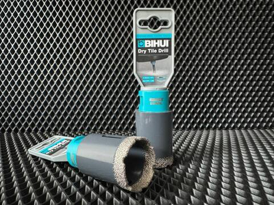 Коронка алмазная по керамограниту BIHUI, 38мм (вакуумная пайка), арт.DBDF38