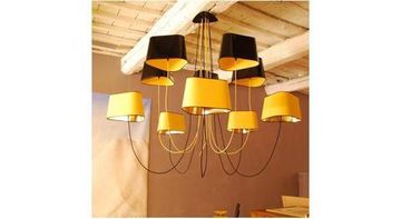 DesignHeure Lu10gnnj —  Lustre 10 abat-jour Grand Nuage