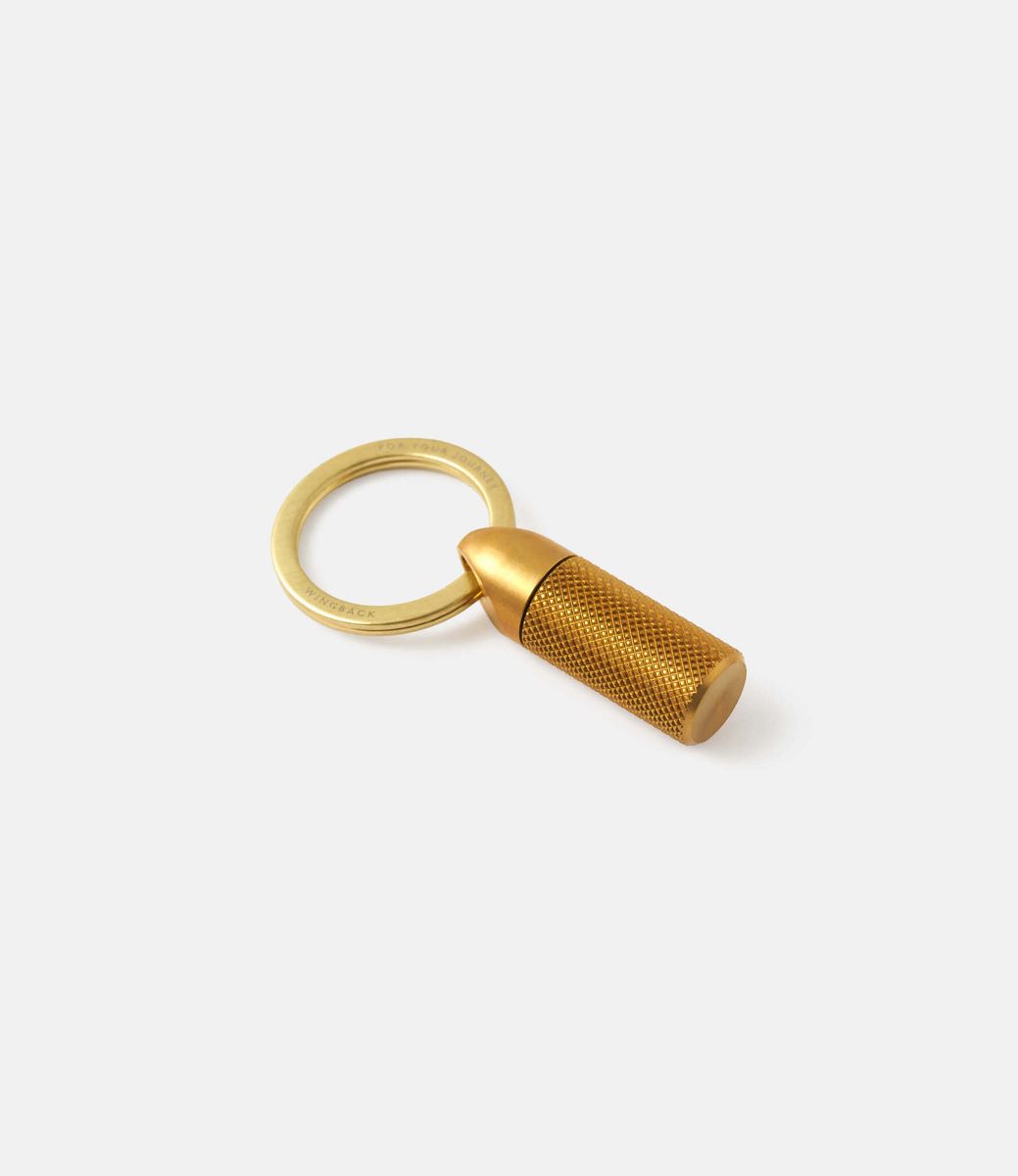 Wingback Key Cache Brass — ключница с тайником