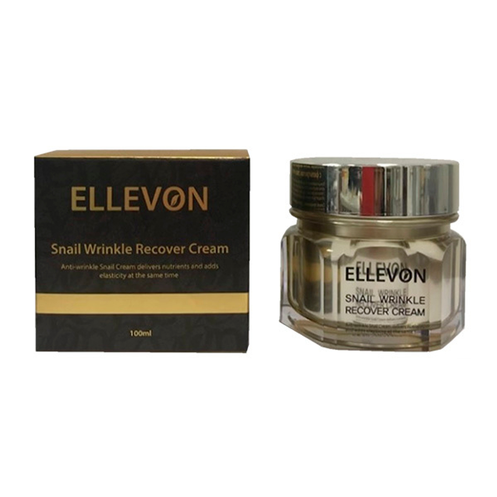 Крем Anti-Age с фильтратом слизи улитки Ellevon Snail Cream 100мл