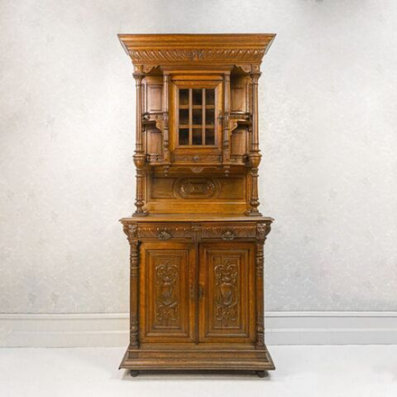 Винтаж: Антикварный буфет в стиле Генриха ||