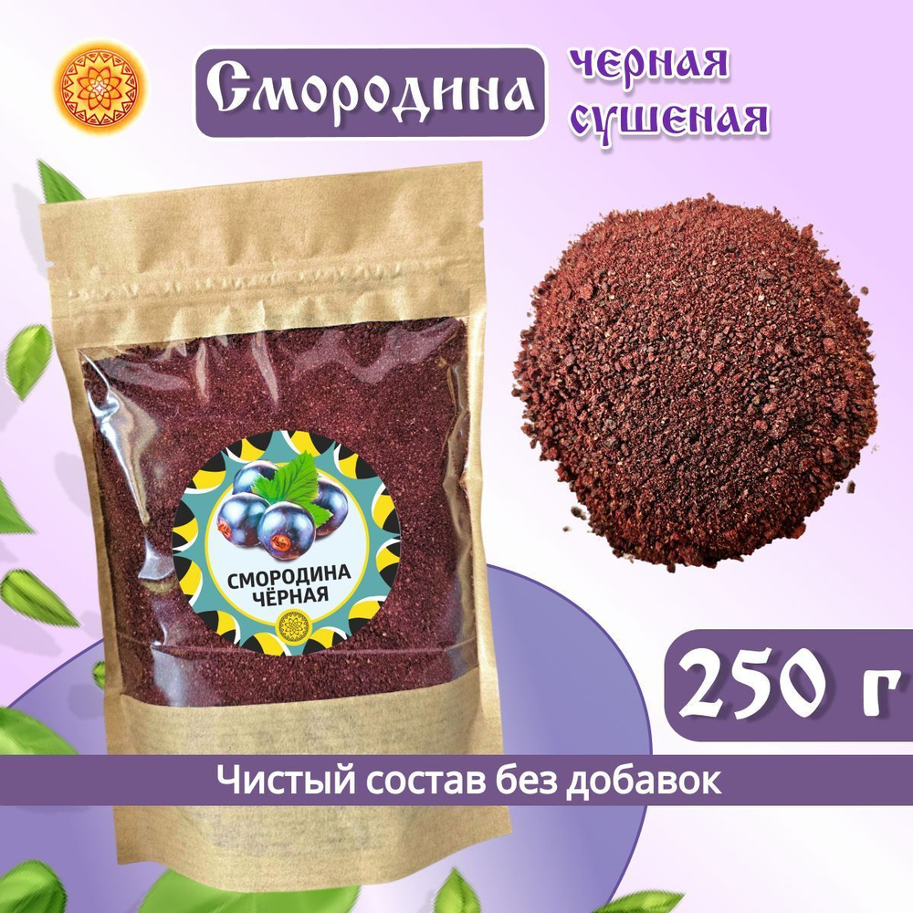 Смородина черная молотая.