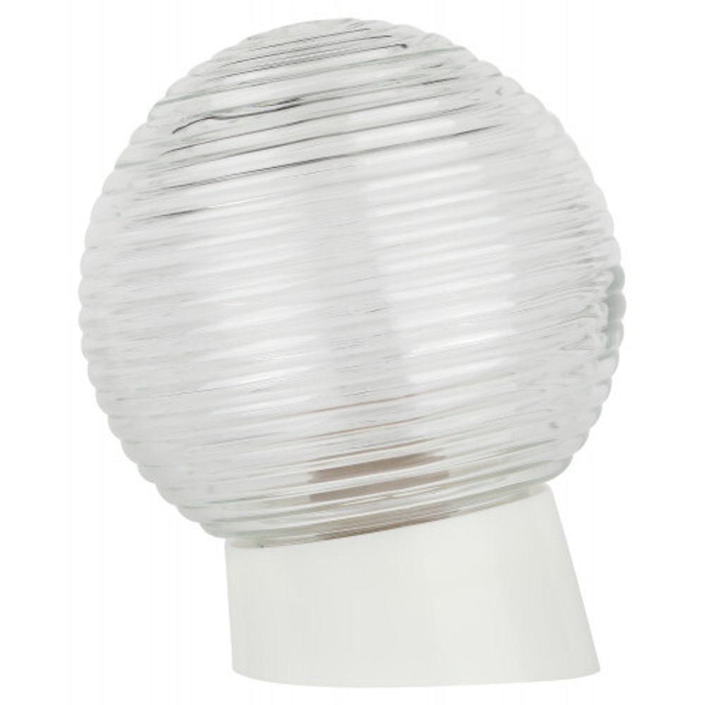 Светильник ЭРА НБП 01-60-004 с наклонным основанием Гранат стекло IP20 E27 max 60Вт D150 шар