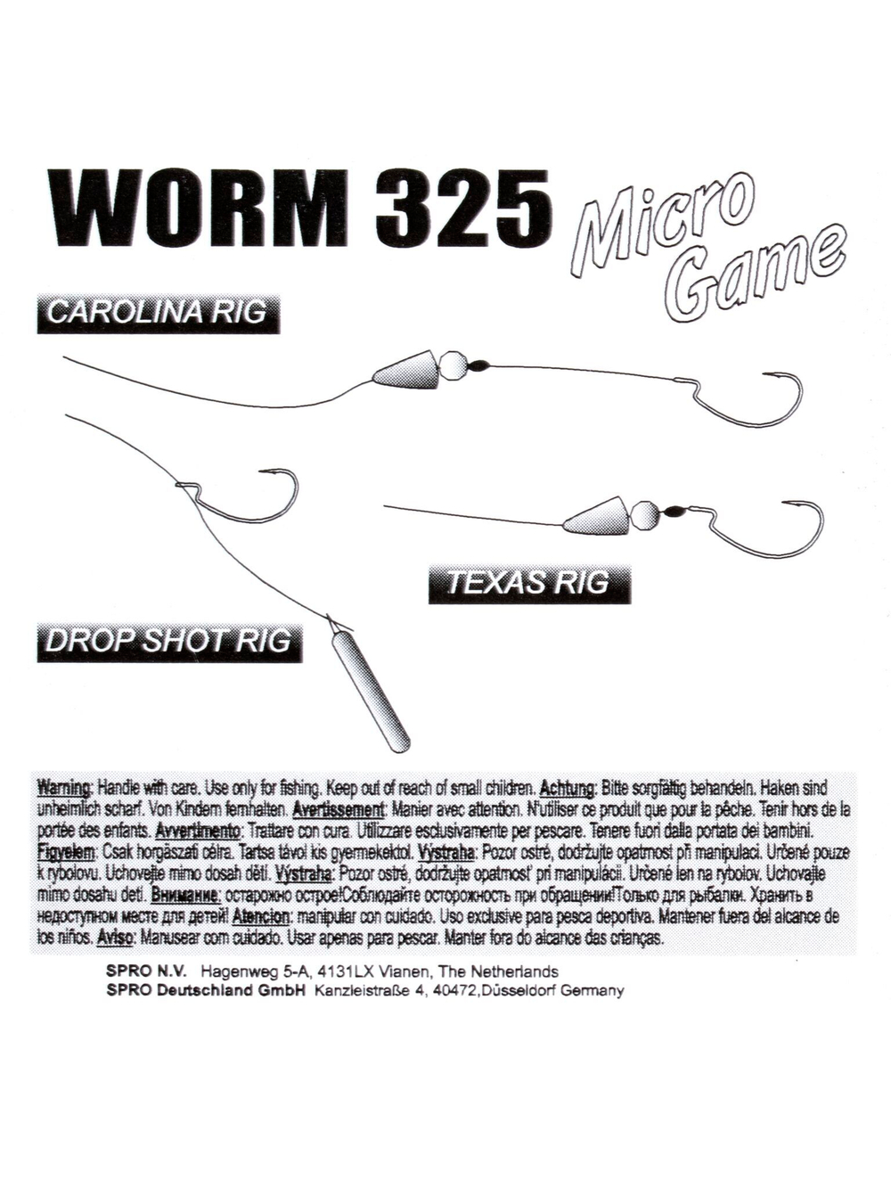 Крючки офсетные Gamakatsu WORM 325 MICRO GAME HOOKS №6, 8шт.