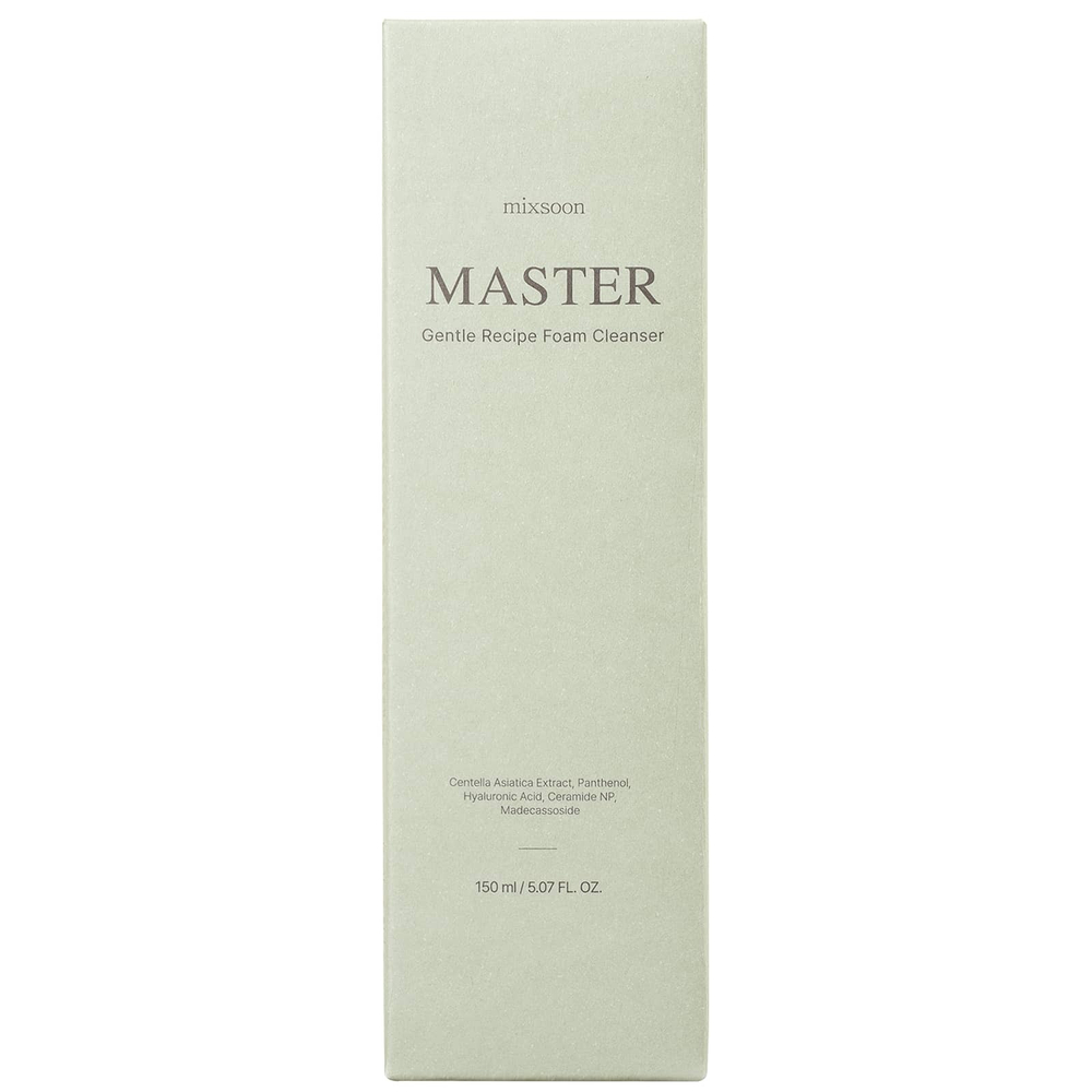 Mixsoon, Master Gentle Recipe, пенка для умывания, 150 мл (5,07 жидк. унц.)