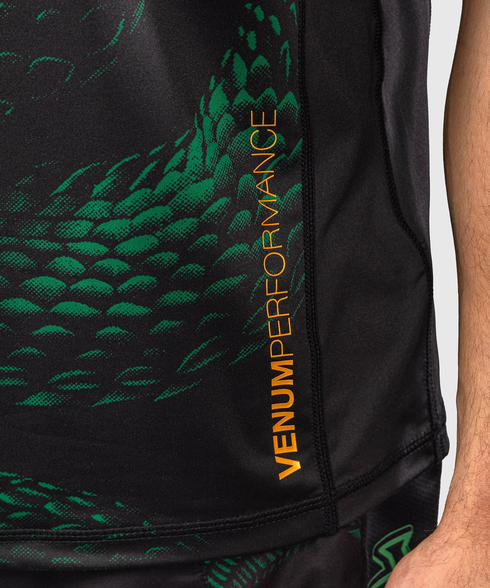 Футболка спортивная Venum Matupa Black/Green/Gold
