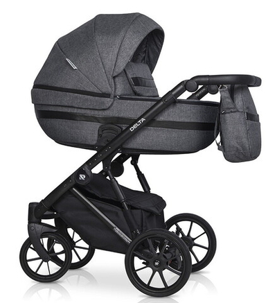 Детская коляска Riko Basic Delta 2 в 1 05 carbon