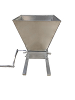 Дробилка/мельница двухвальцовая для солода или зерна ручная