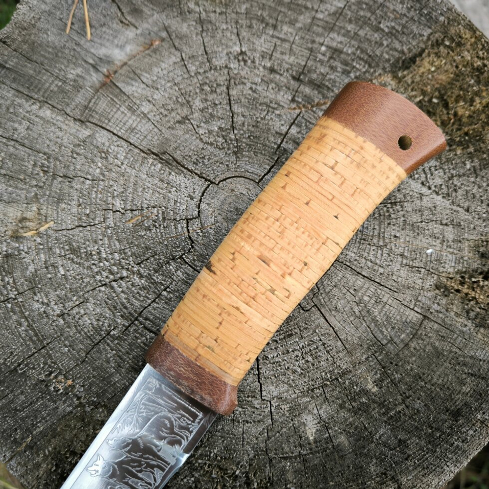 Нож туристический НС-51 Уреньга, гравировка (Златоуст)