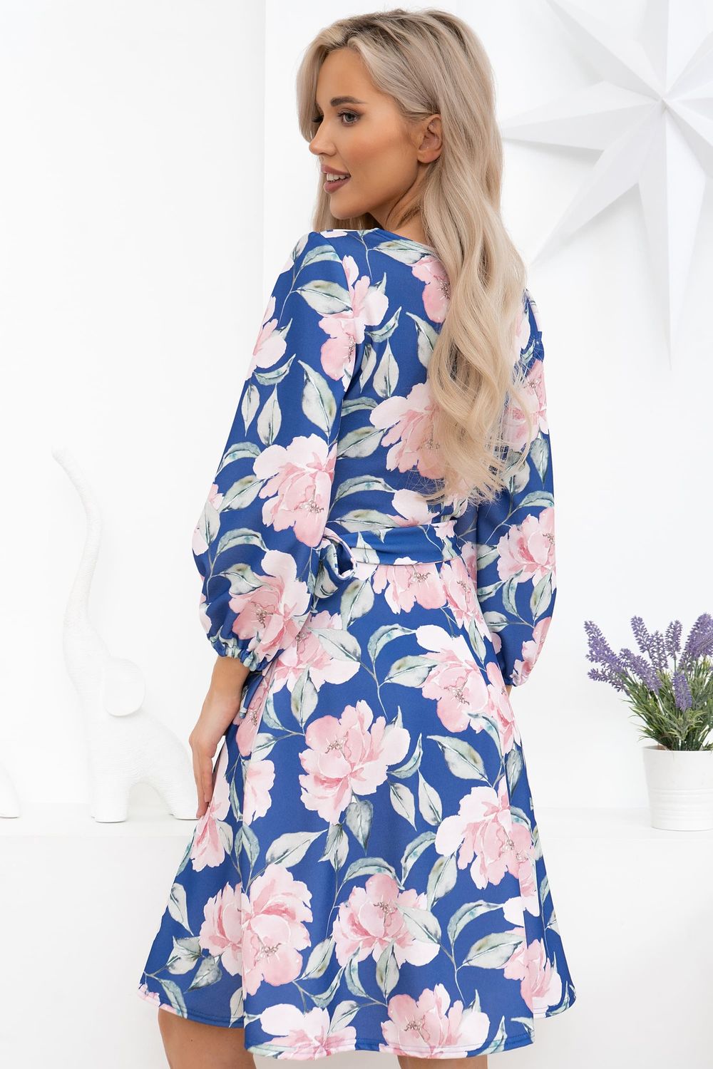 Платье Изабелла (сине-розовое) П13790-45М LT Collection