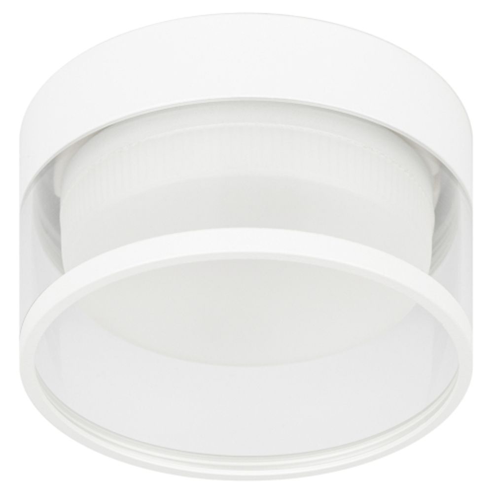 Светильник встраиваемый ЭРА KL82 WH под лампу GX53 белый | Встраиваемые светильники Для ламп GX53