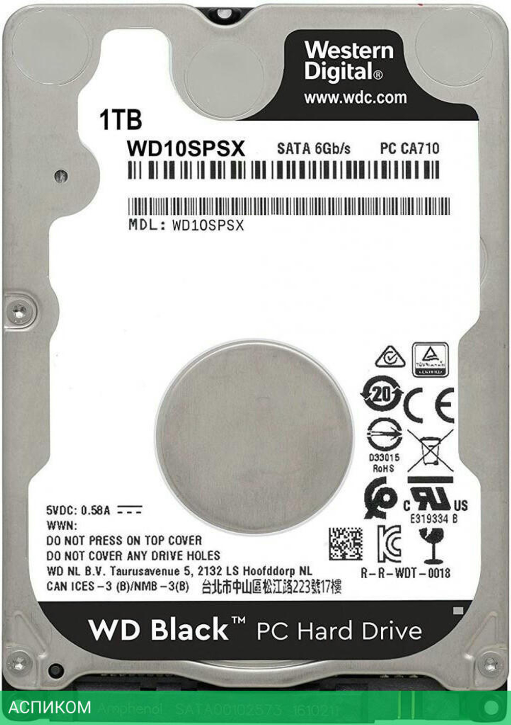 Жесткий диск WD WD10SPSX