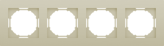 Рамка 4-я,  Wave шампань,  серия A07