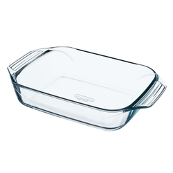Форма для выпечки стекло, 25х39х7 см, 3.8 л, прямоуг, Pyrex, Irresistible, 409B000/7046