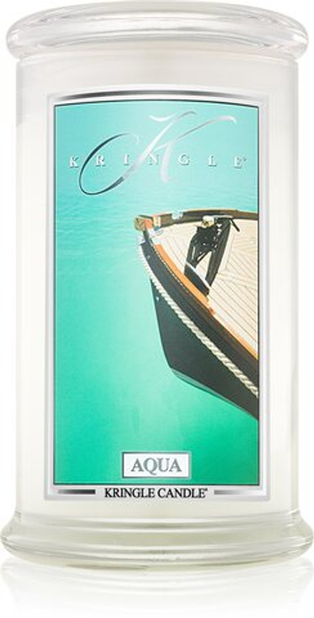 Kringle Candle Aqua - ароматическая свеча /   624  g  / GTIN 846853043791