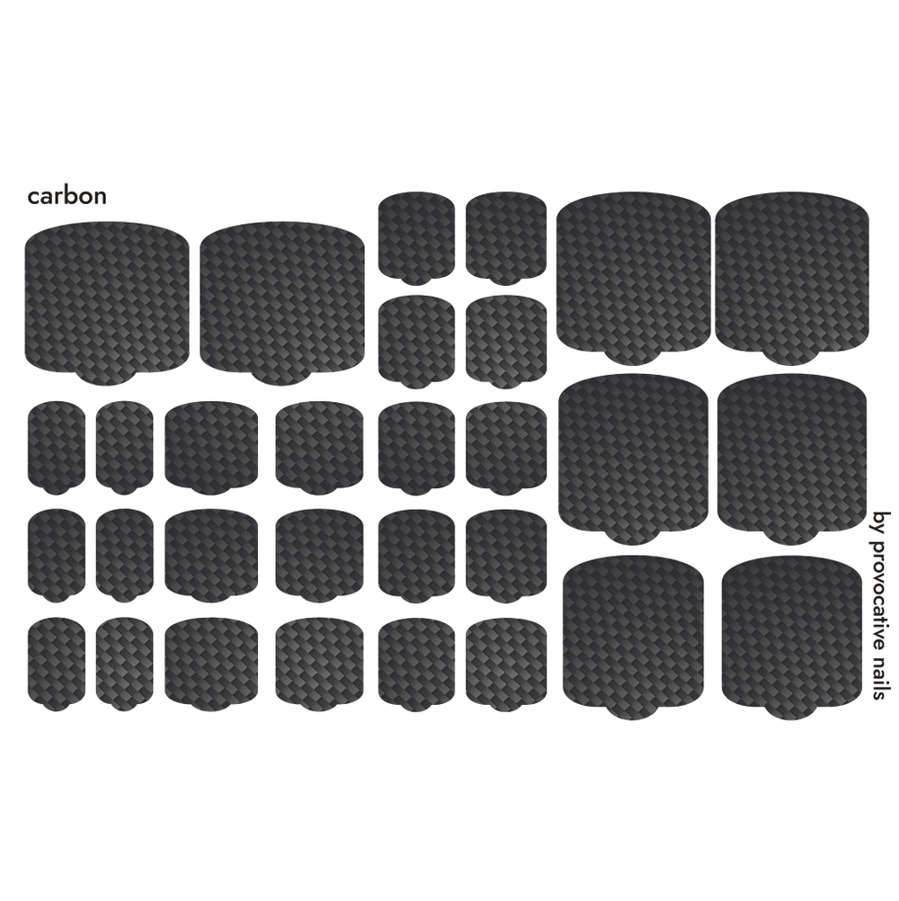 Пленка для педикюра Provocative carbon
