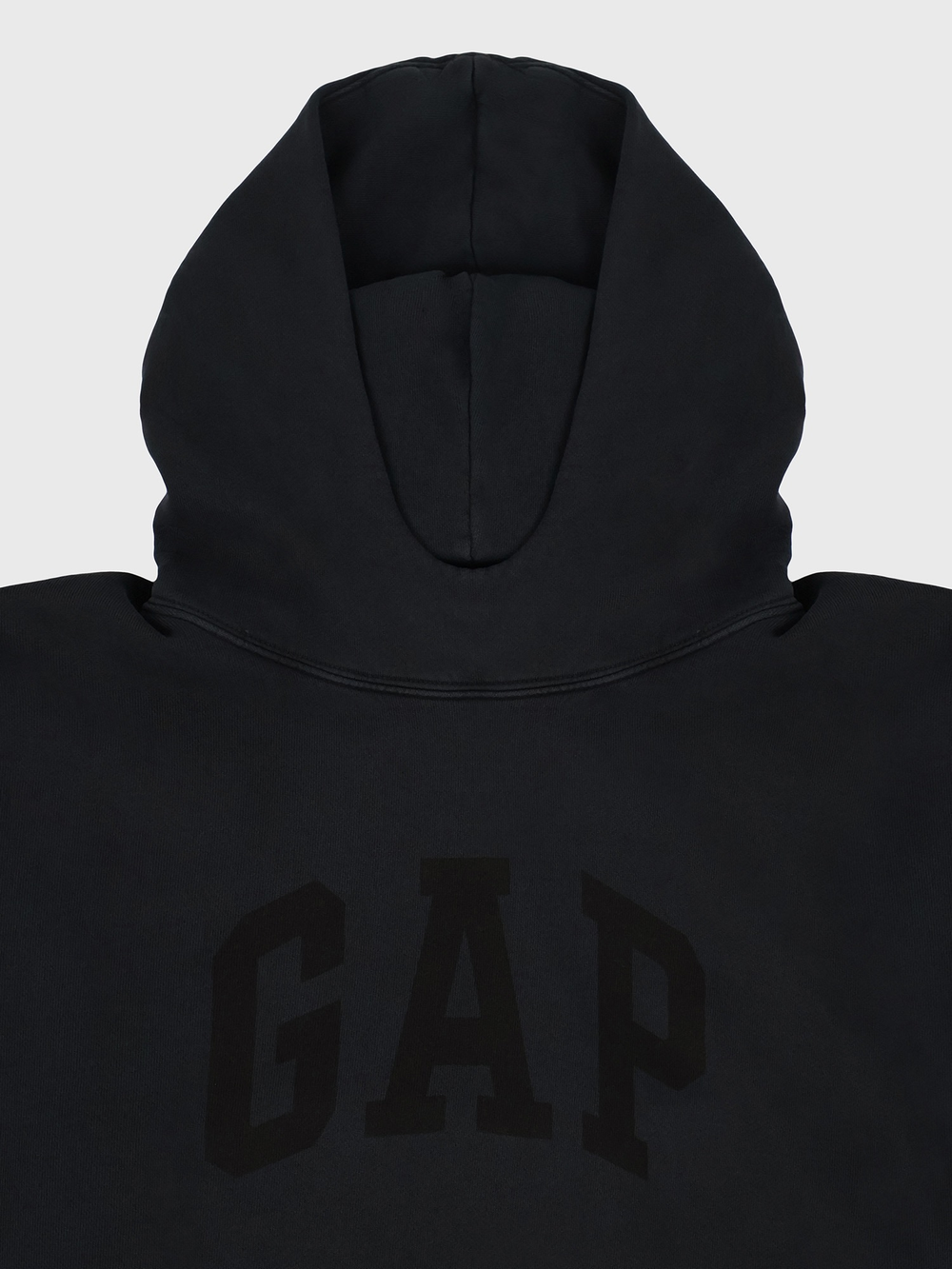 Худи Yeezy Gap Engineered by Balenciaga Dove Hoodie Washed Black