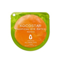 Гидрогелевые патчи для глаз Тропические фрукты (Папайя) Kocostar Tropical Eye Patch (Papaya) Single 2 пары
